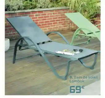 Gifi Bain de soleil lombok offre