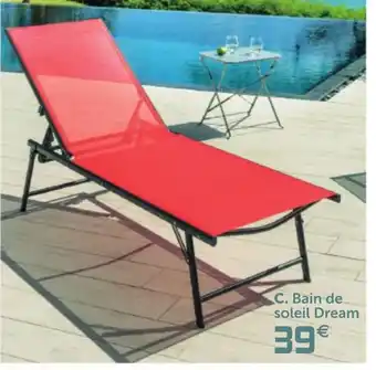 Gifi Bain de soleil Dream offre