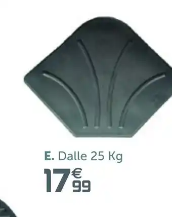 Gifi Dalle 25 Kg offre
