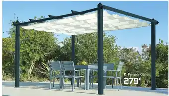 Gifi Pergola Genes offre
