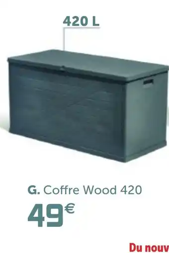 Gifi Coffre Wood 420 offre