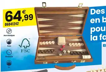 Nom d'un pion backgammon prestige