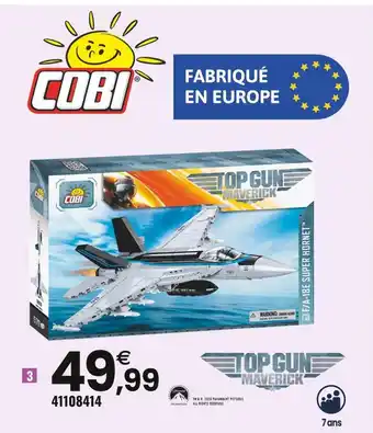 JouéClub Cobi top gun maverick f/a-18e super hornet 1/48 ème offre