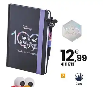 JouéClub Disney set de papeterie disney 100ème anniversaire offre