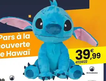 JouéClub Disney stitch 50 cm offre