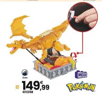 JouéClub Mega bloks dracaufeu en mouvement offre