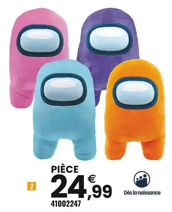 JouéClub Among us peluche 40 cm offre