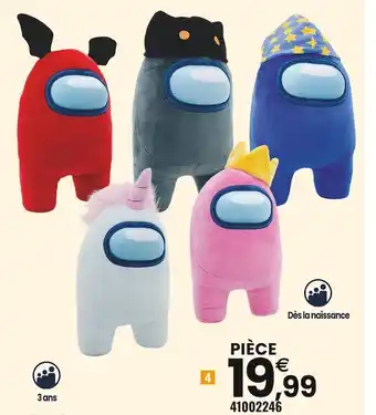 JouéClub Among us peluche 30 cm offre