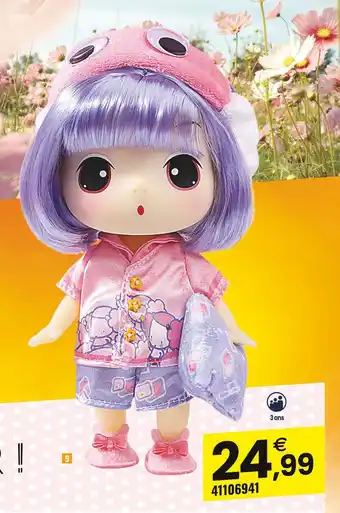 JouéClub Ddung poupée 18 cm - pyjama offre