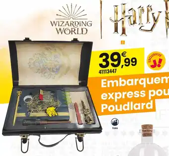 JouéClub Harry potter malette set papeterie offre