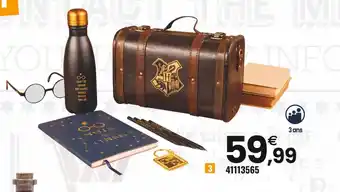 JouéClub Harry potter coffret cadeau trouble finds me offre