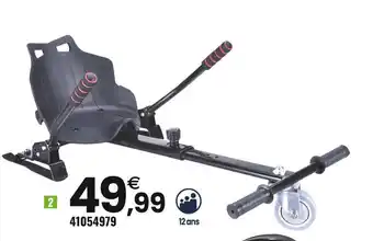 JouéClub Kit kart pour hoverboard offre