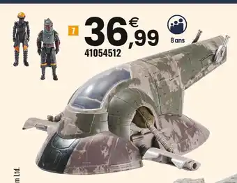 JouéClub Star wars star wars mgs - véhicule deluxe - vaisseau de boba fett offre