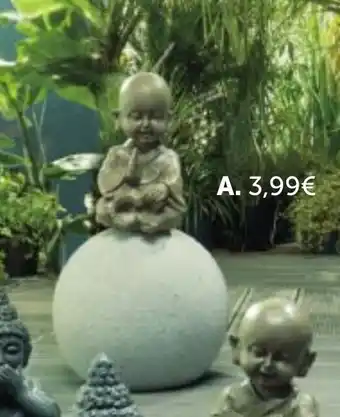 Statuette moine