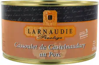 Cassoulet de castelnaudary au porc