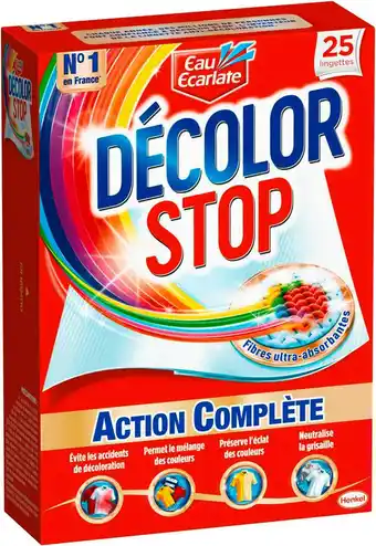 Lingettes décolor stop
