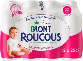 Match Eau minérale naturelle offre