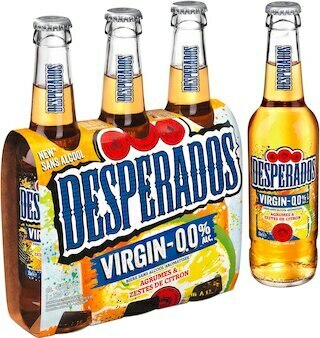 Match DESPERADOS sans alcool offre