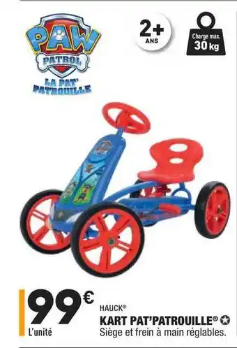 Kart Pat'patrouille Hauck