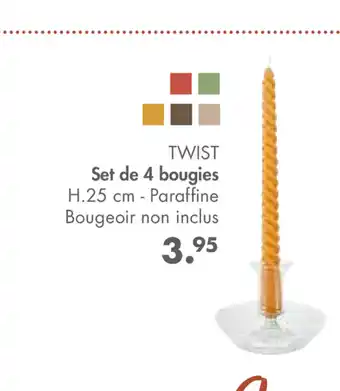 Casa Set De 4 Bougies offre