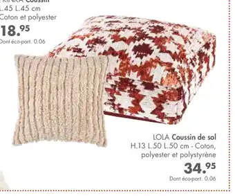 Coussin De Sol