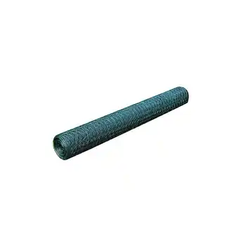 Bricorama Grillage plastifié à mailles hexagonales 50cm x 25 m, 1 mm d'épaisseur - vert offre