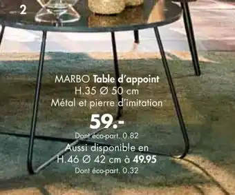 Casa Table D'appoint offre