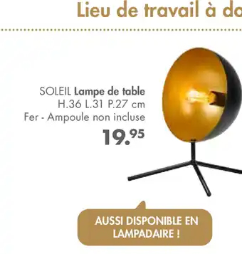 Casa Lampe De Table offre