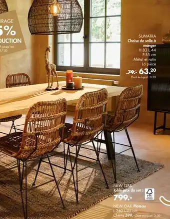 Casa Chaise De Salle a Manger offre
