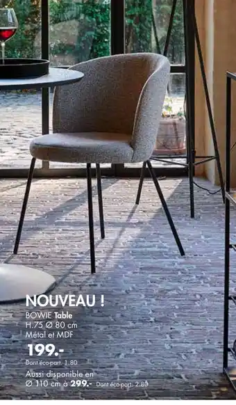 Casa Bowie Table offre