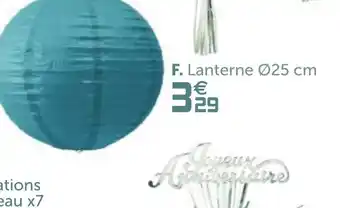 Gifi Lanterne offre