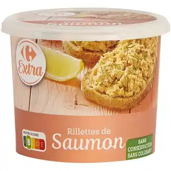 Carrefour Carrefour extra rillettes de poisson offre