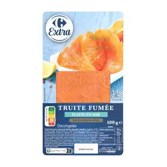 Carrefour Carrefour extra truite fumée offre