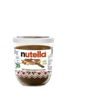 Carrefour Sur toutes les pâtes à tartiner nutella offre