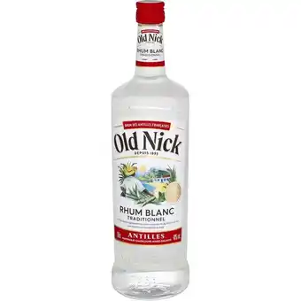 Carrefour Market Old nick rhum blanc traditionnel des antilles offre