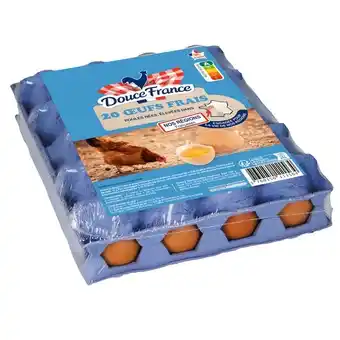 Carrefour Douce france œufs frais offre