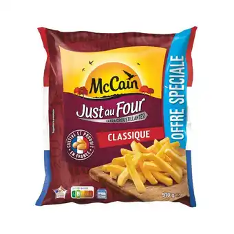 Carrefour Mc cain frites just au four surgelées offre spéciale offre