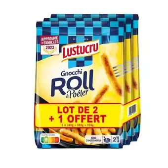 Carrefour Lustucru gnocchi offre