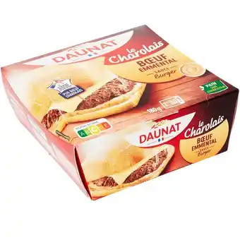 Carrefour Market Daunat burger offre