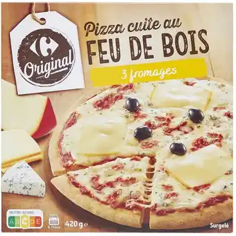 Carrefour Market Carrefour original pizza cuite au feu de bois surgelée offre