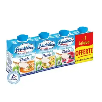 Carrefour Bridélice crème légère offre