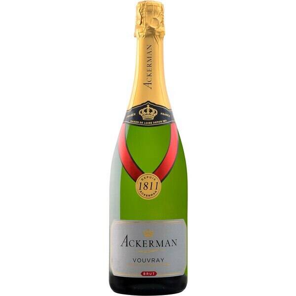 Promo Ackerman a.o.p. vouvray brut chez Carrefour Market