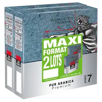 Carrefour Market San marco café moulu maxi format offre