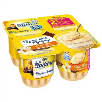 Carrefour Market La laitière riz au lait offre découverte offre