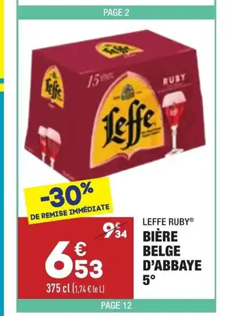 ALDI Bière Belge D'abbaye 5 offre