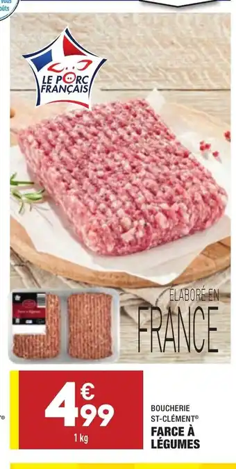 ALDI Farce a Lègumes offre