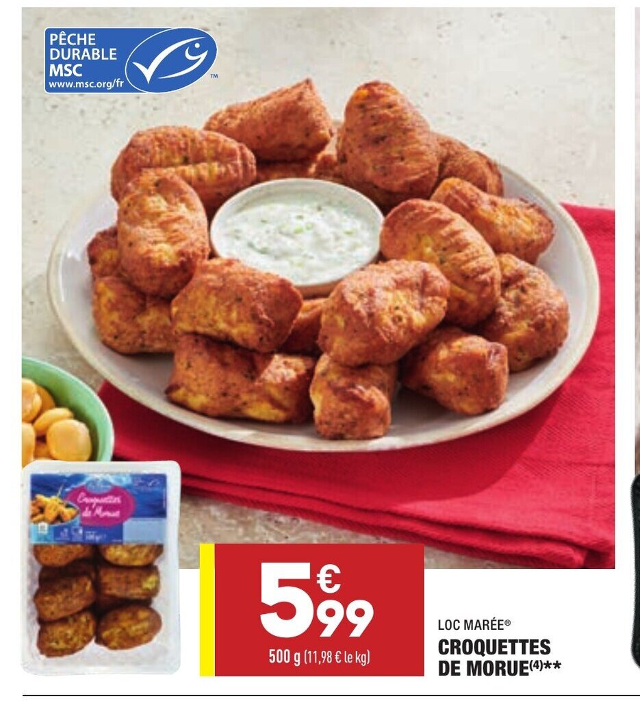 Promo Croquettes De Morue chez ALDI