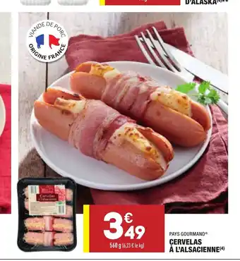 ALDI Cervelas A L'alsacienne offre