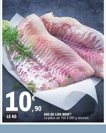 E.Leclerc DOS DE LIEU DOS DE LIEU NOIR(¹) offre