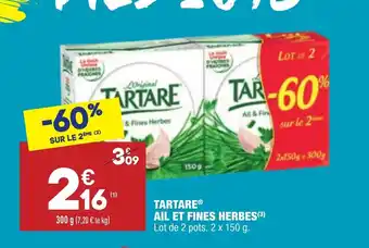 ALDI Tartare Ail Fines Herbes offre